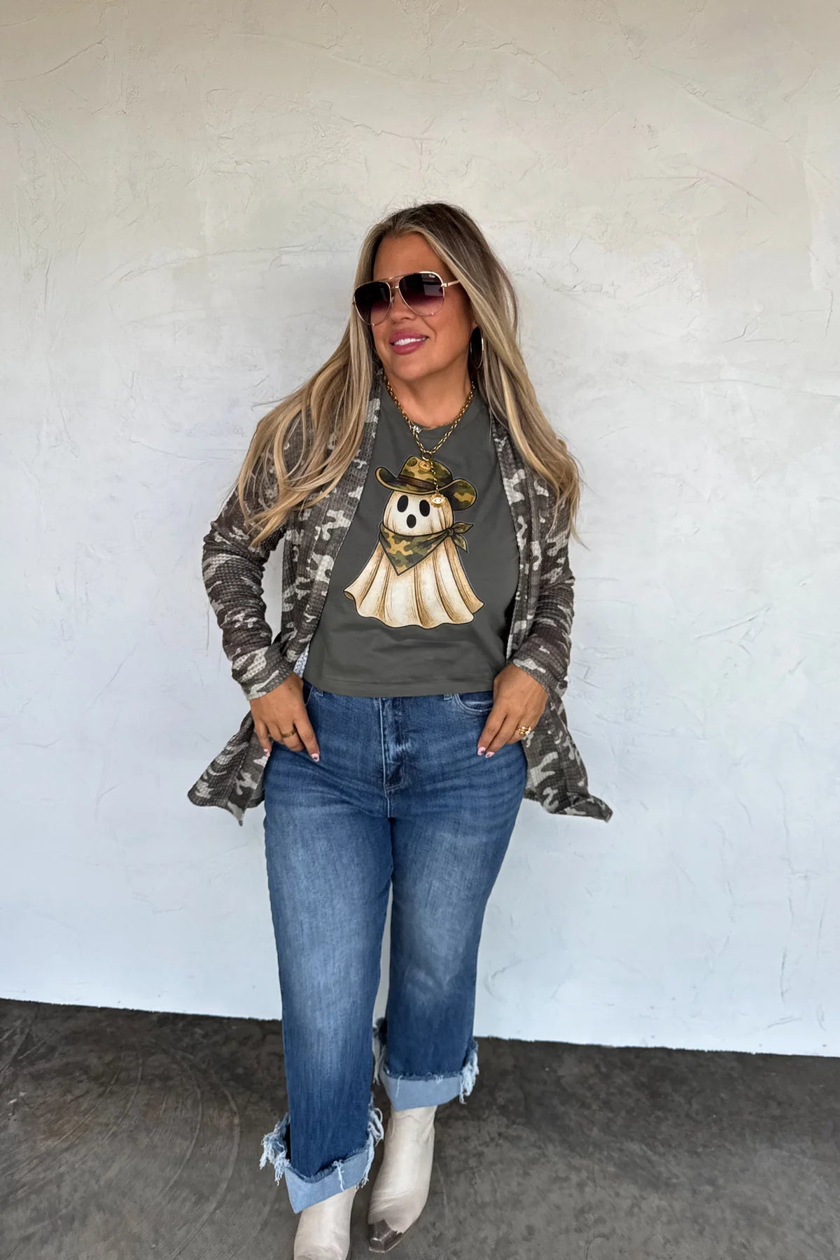 PREORDER Camo Cardigan
