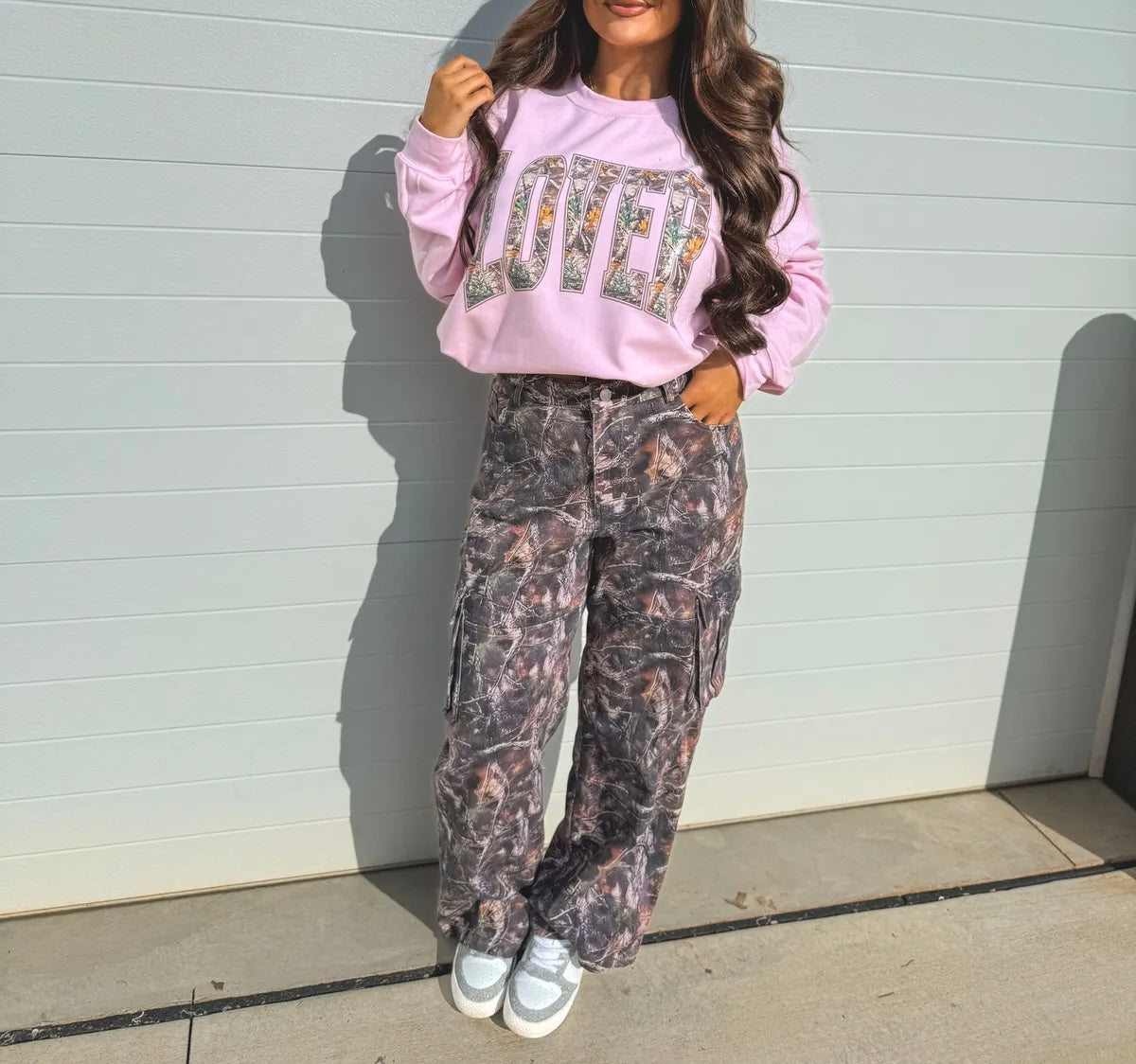 Lover Camo Sweatshirt