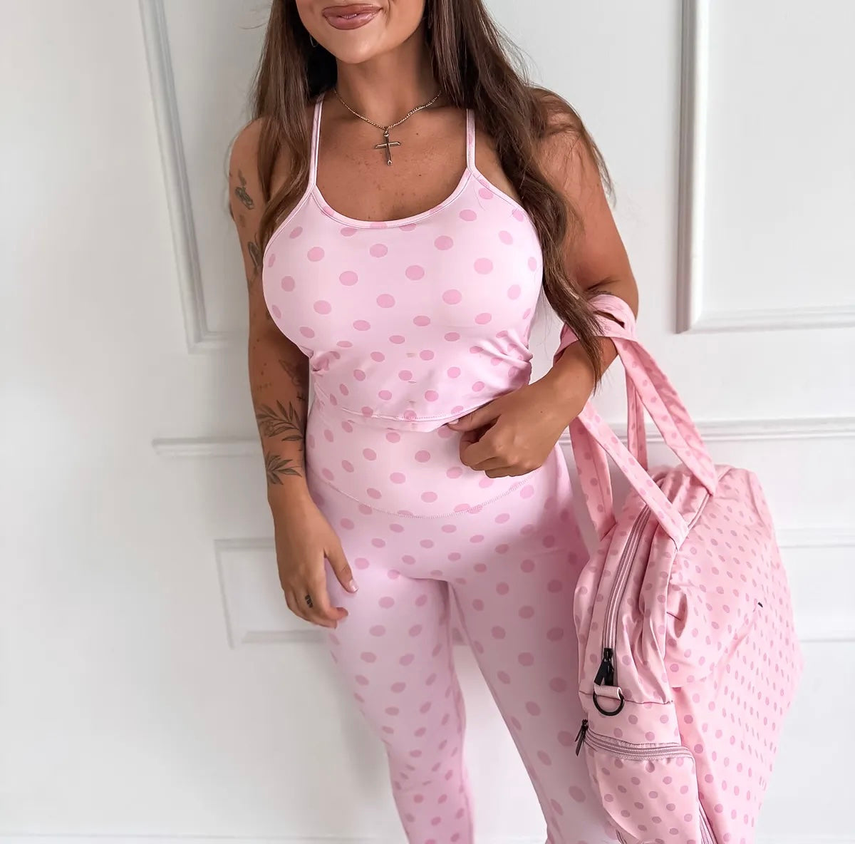 Preorder Pastel Polka Dot Brami & Leggings