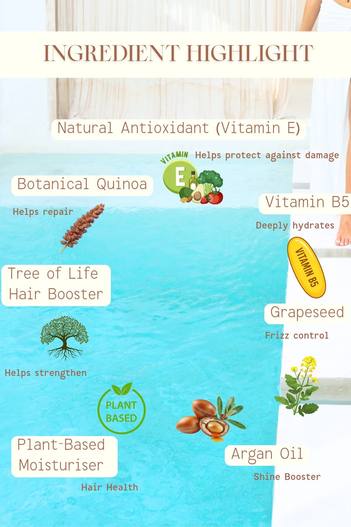 Pre-Swim Saltwater & Chlorine Hair Protectant