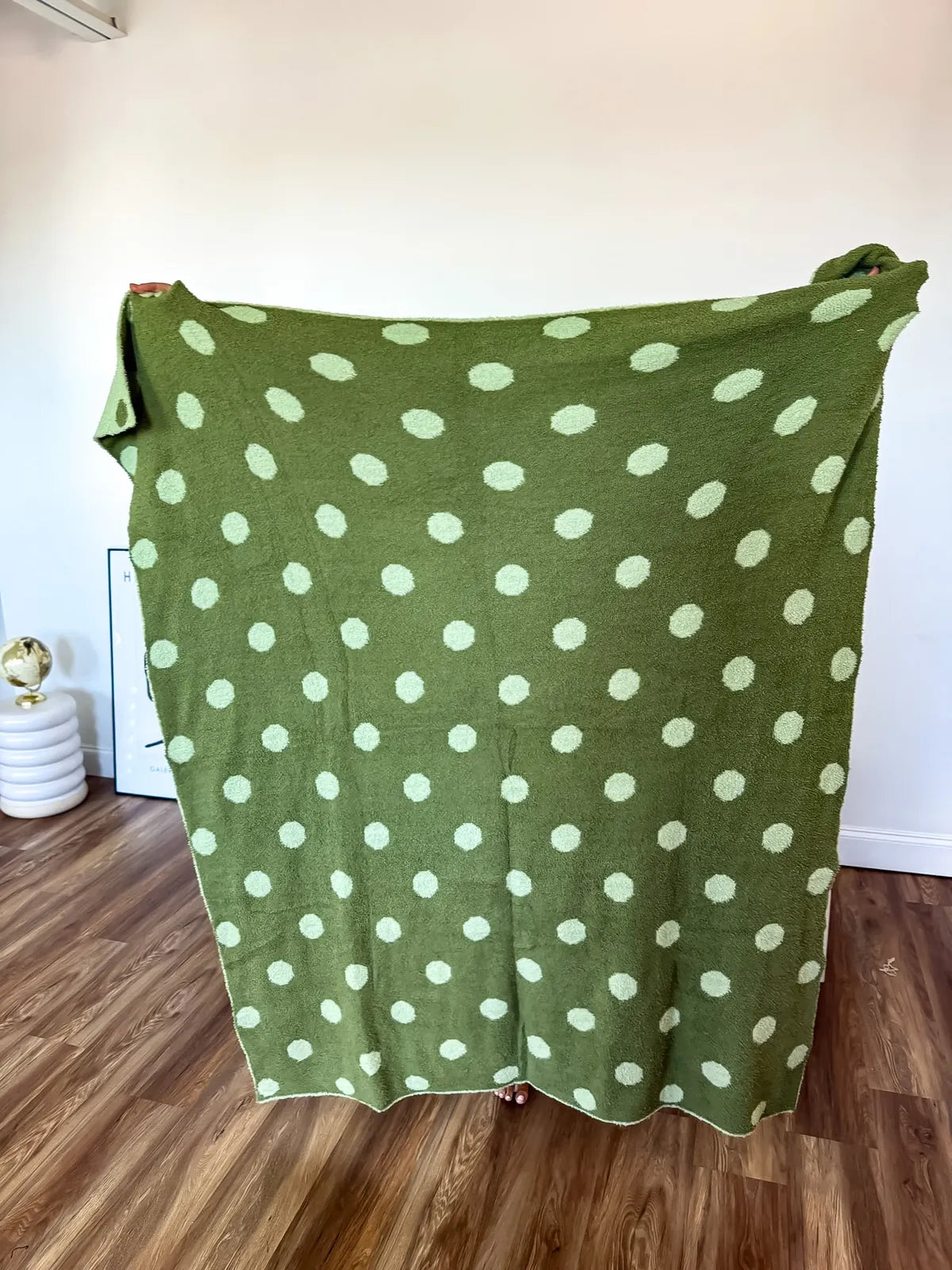 Preorder Pastel Polka Dot Reversible Blankets