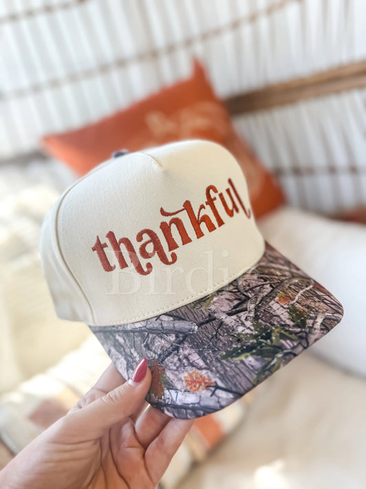 Thankful Camo Hat