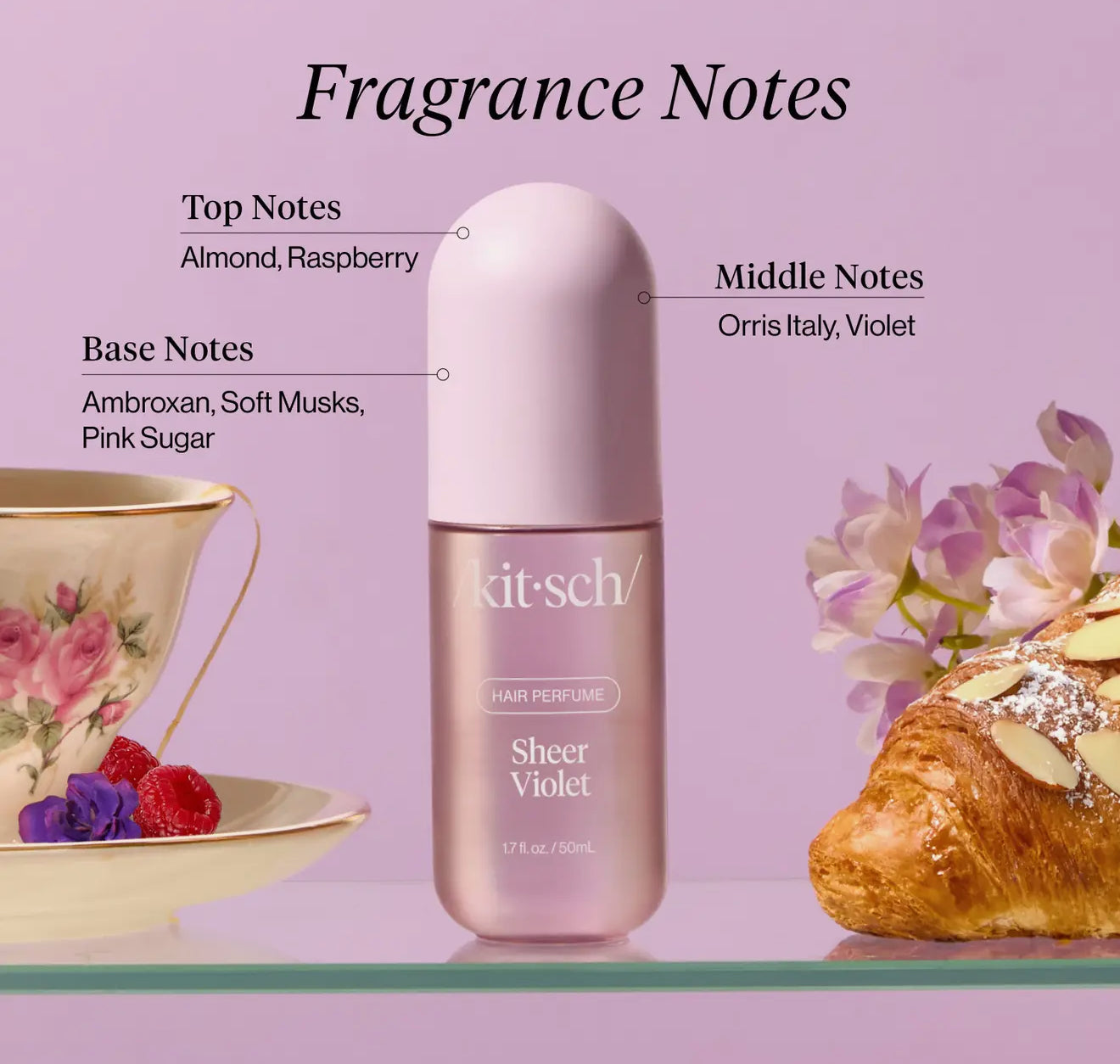 Sheer Violet Hair Perfume