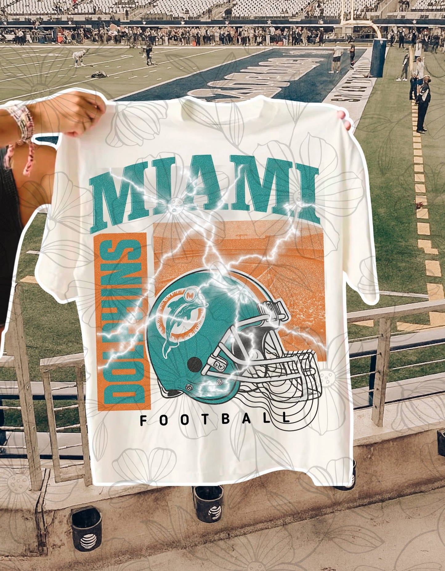 Football Teams Lightning Tees