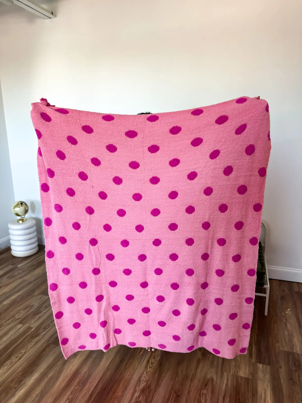 Preorder Pastel Polka Dot Reversible Blankets