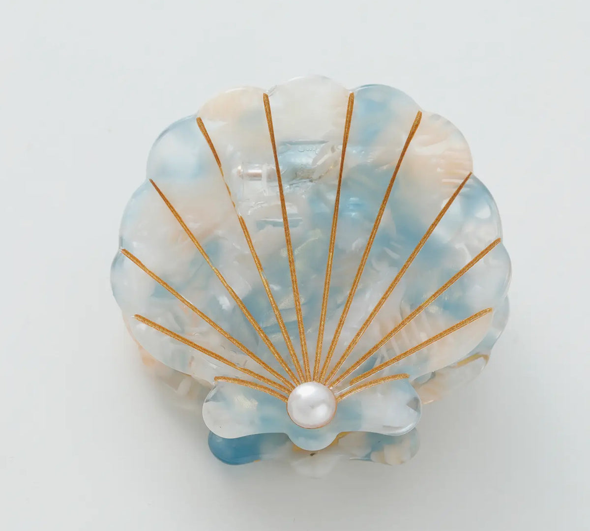 Pearl Seashell Claw Clip Set