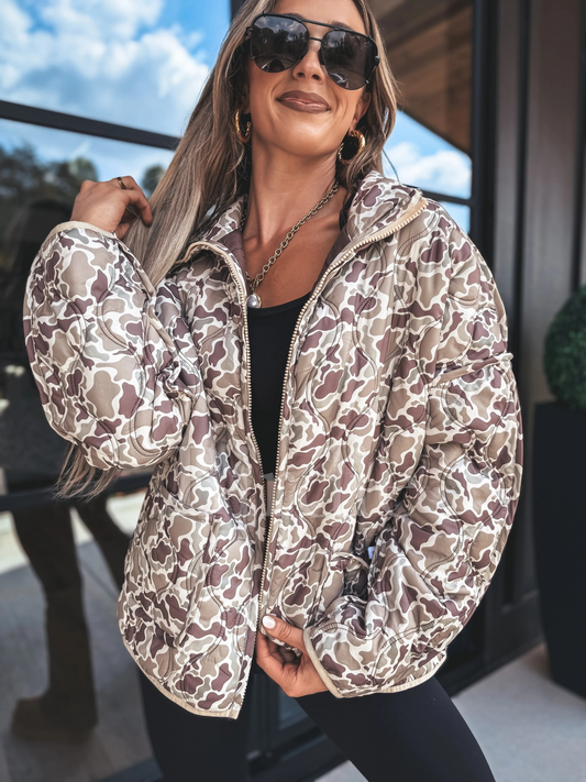 PREORDER Duck Camo Cozy Cloud Jacket