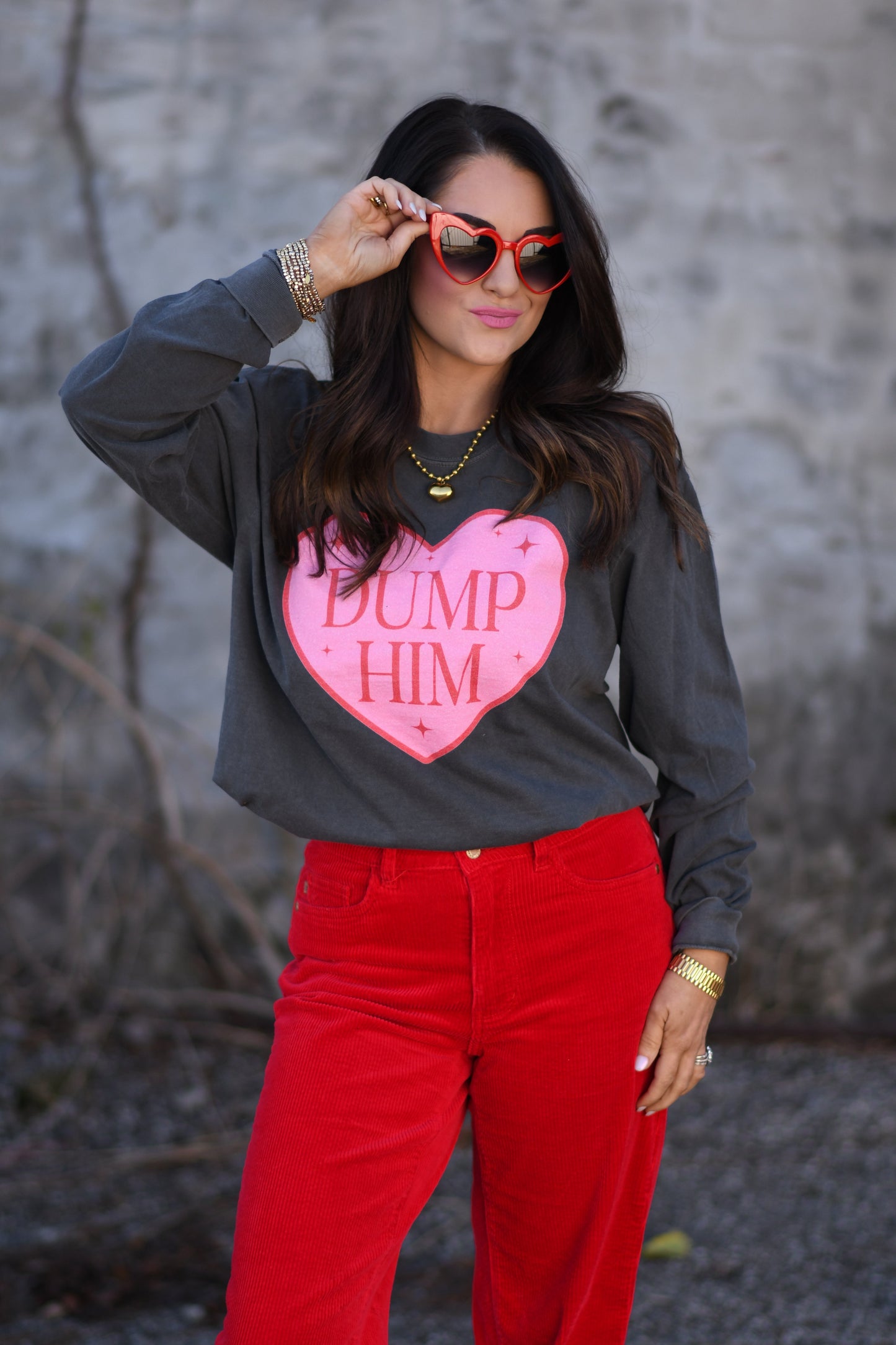 Dump Him Tee / Long Sleeve Tee