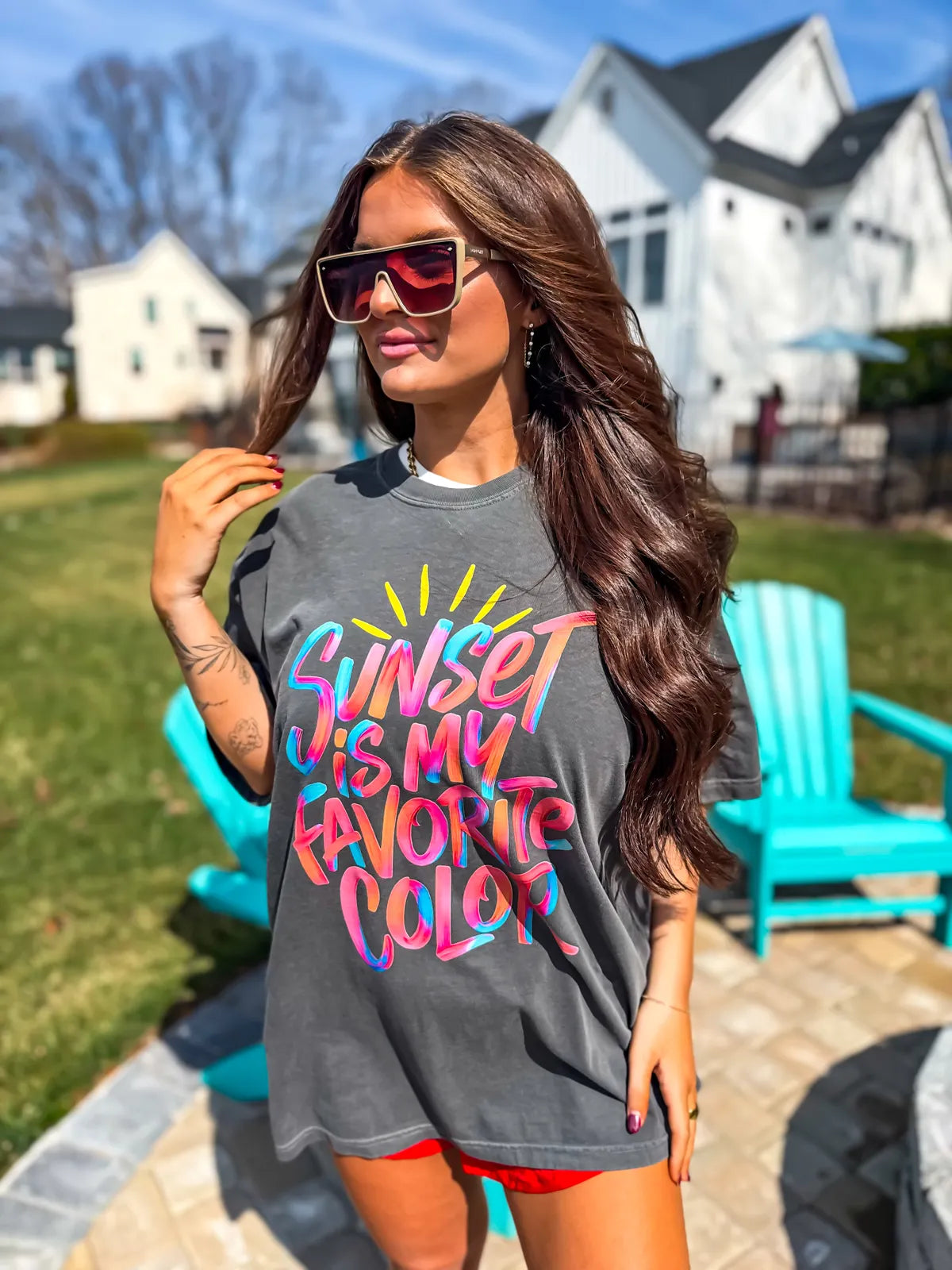 Sunset is My Favorite Color Tee