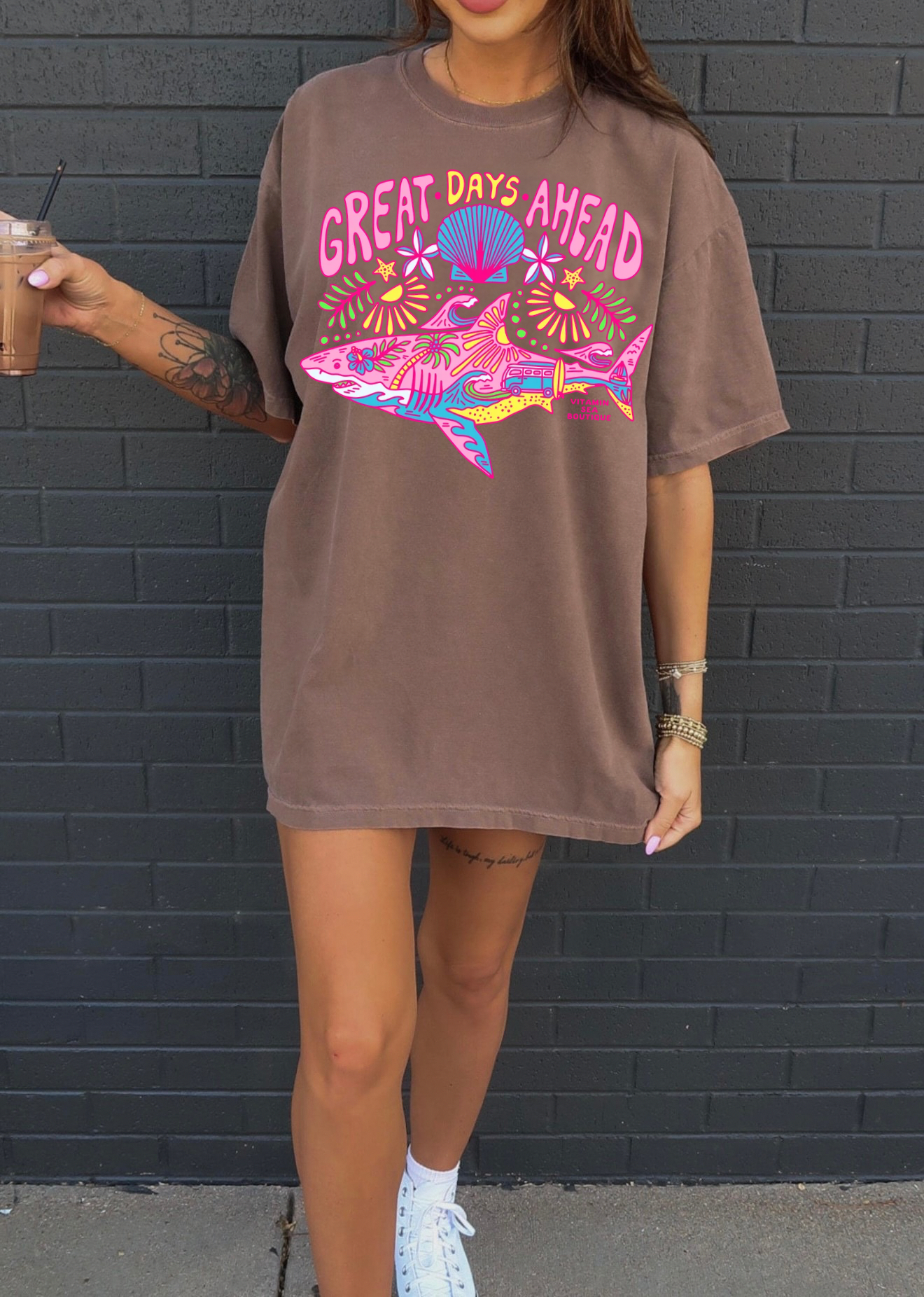 Great White Pink Shark