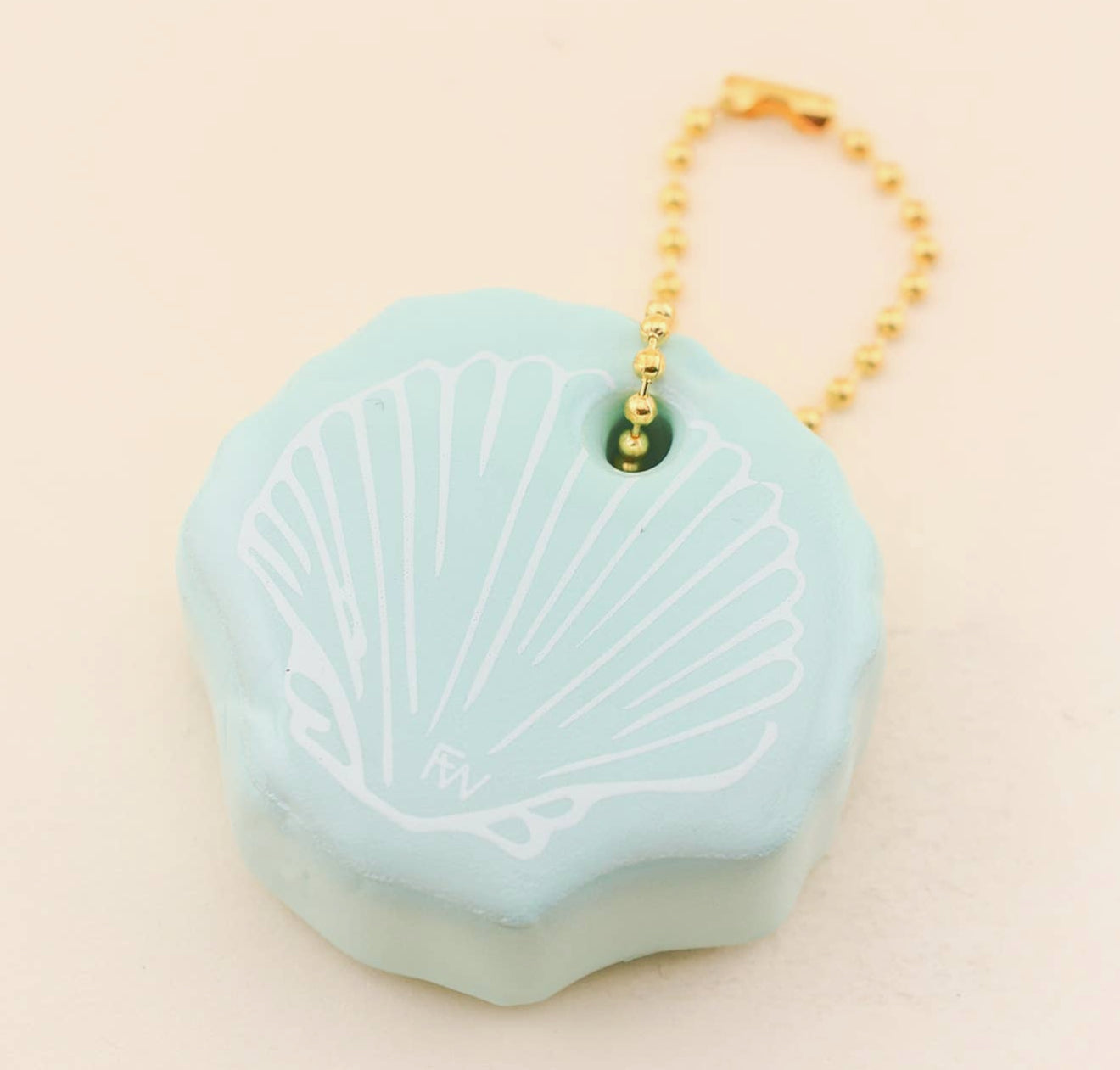 Seashell Floating Keychain