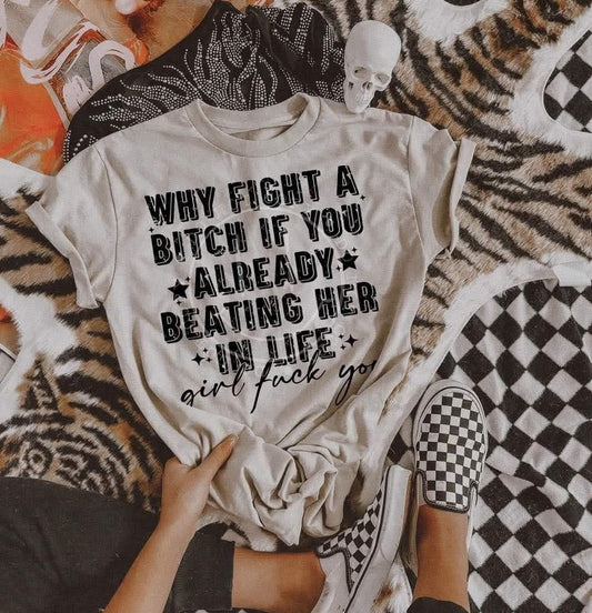 Girl F You Tee
