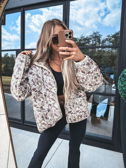 PREORDER Duck Camo Cozy Cloud Jacket
