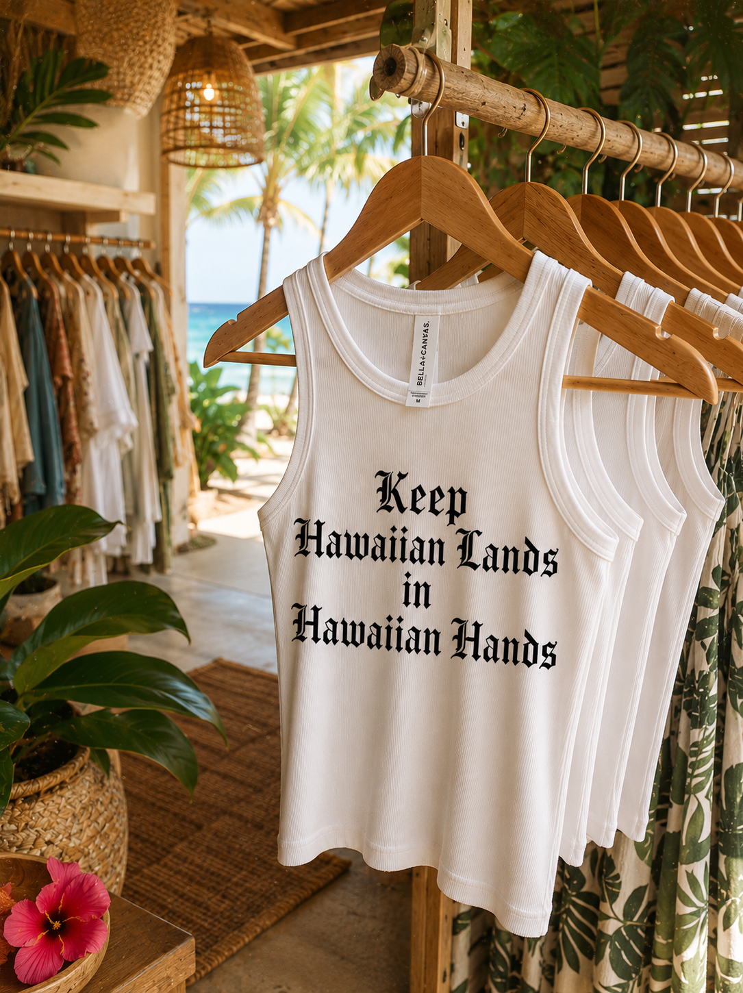 Keep Hawaiian Lands in Hawaiian Hands Tank