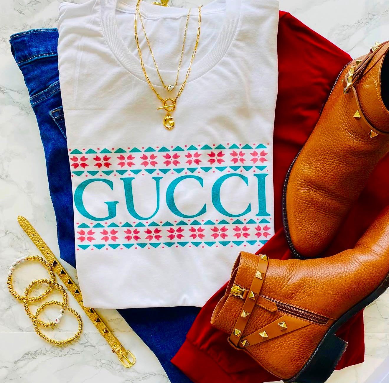 Preppy Ugly Sweater Tees