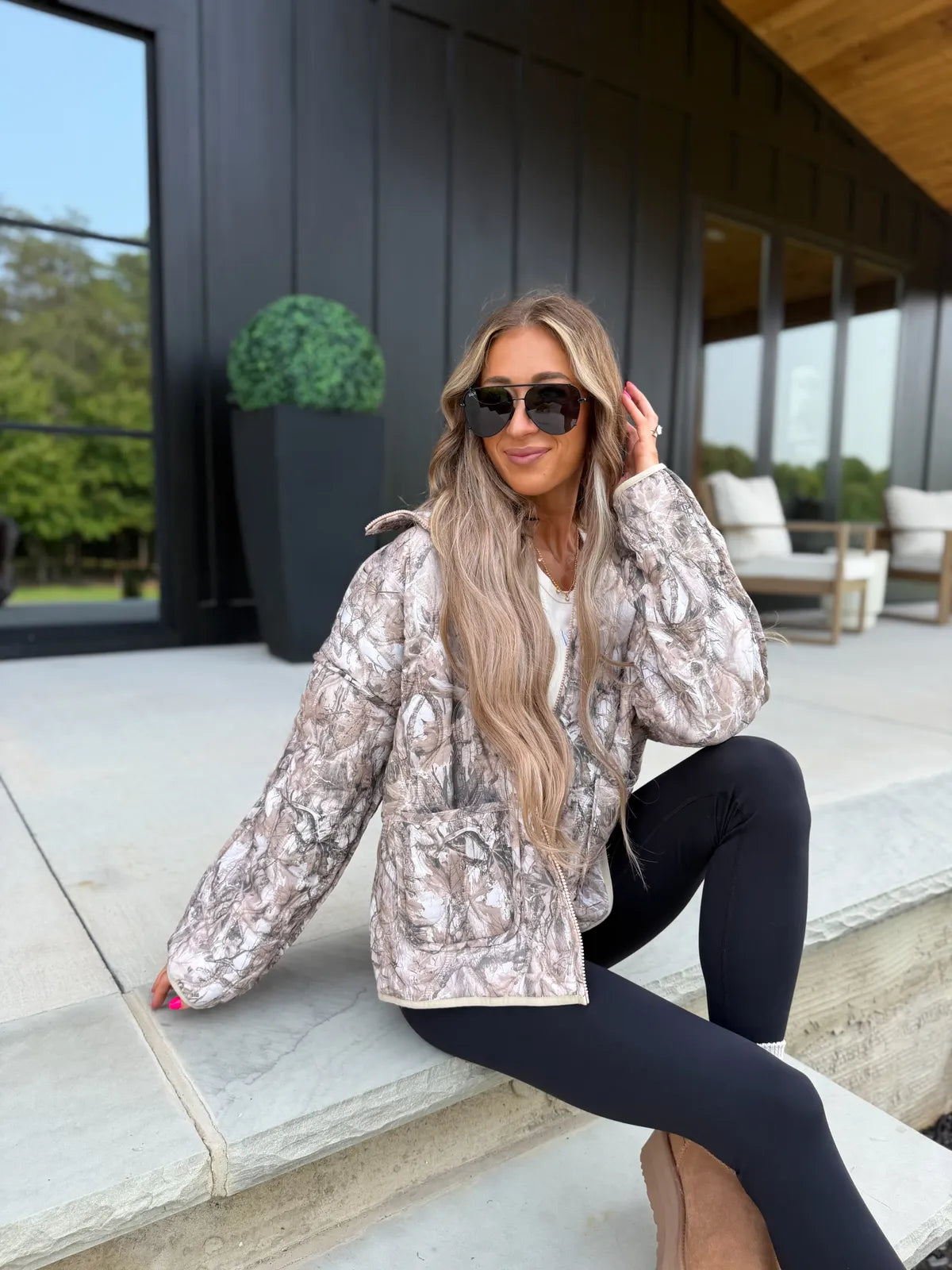 PREORDER Dark Camo Cozy Cloud Jacket