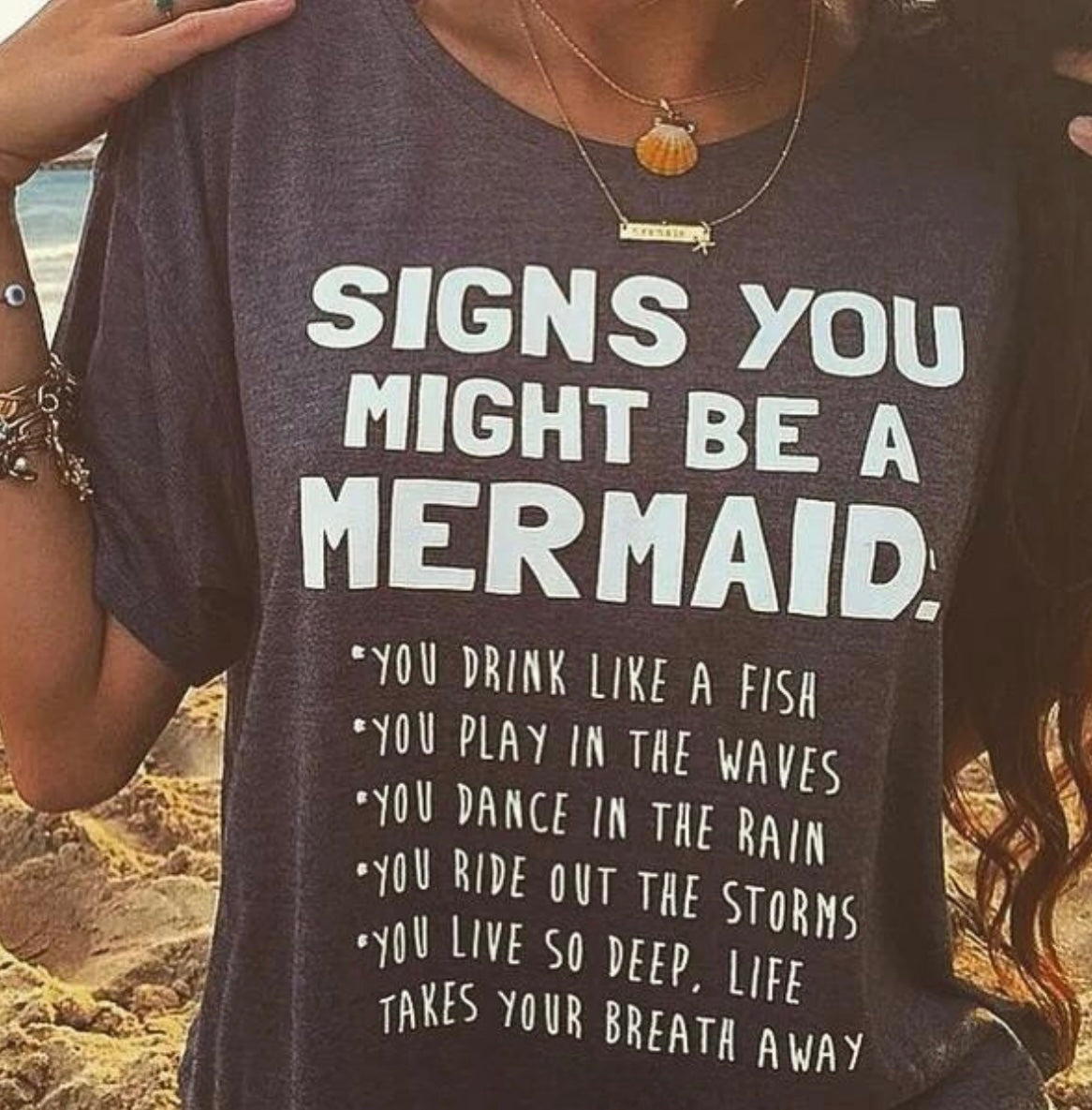 Signs You Might Be a Mermaid Tee/Sweatshirt