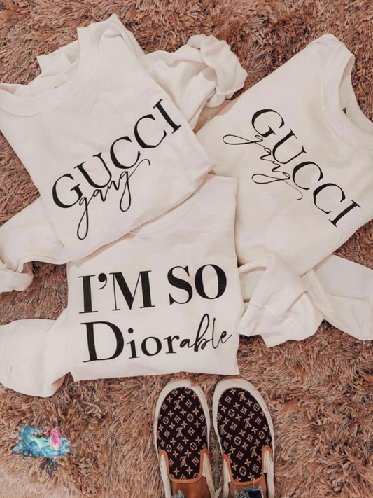 Preppy Crewneck Sweatshirts