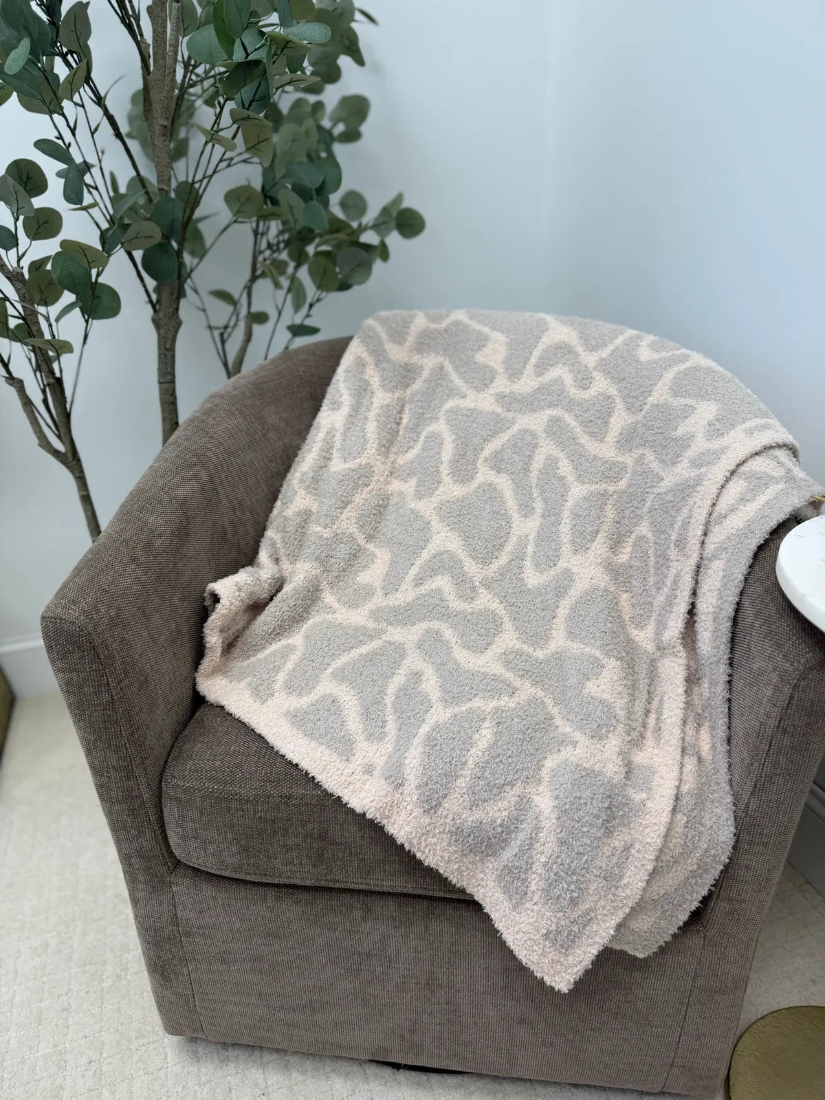 PREORDER Reversible Neutral Marsh Camo Cozy Blanket