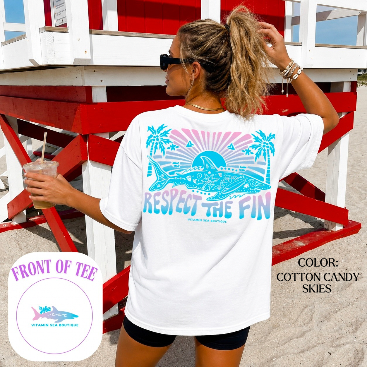 Respect the Fin Tee