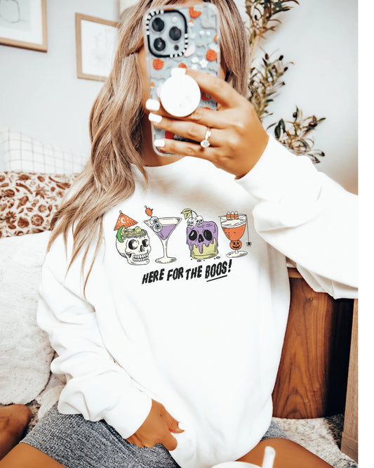 Here For the Boos Sweatshirt