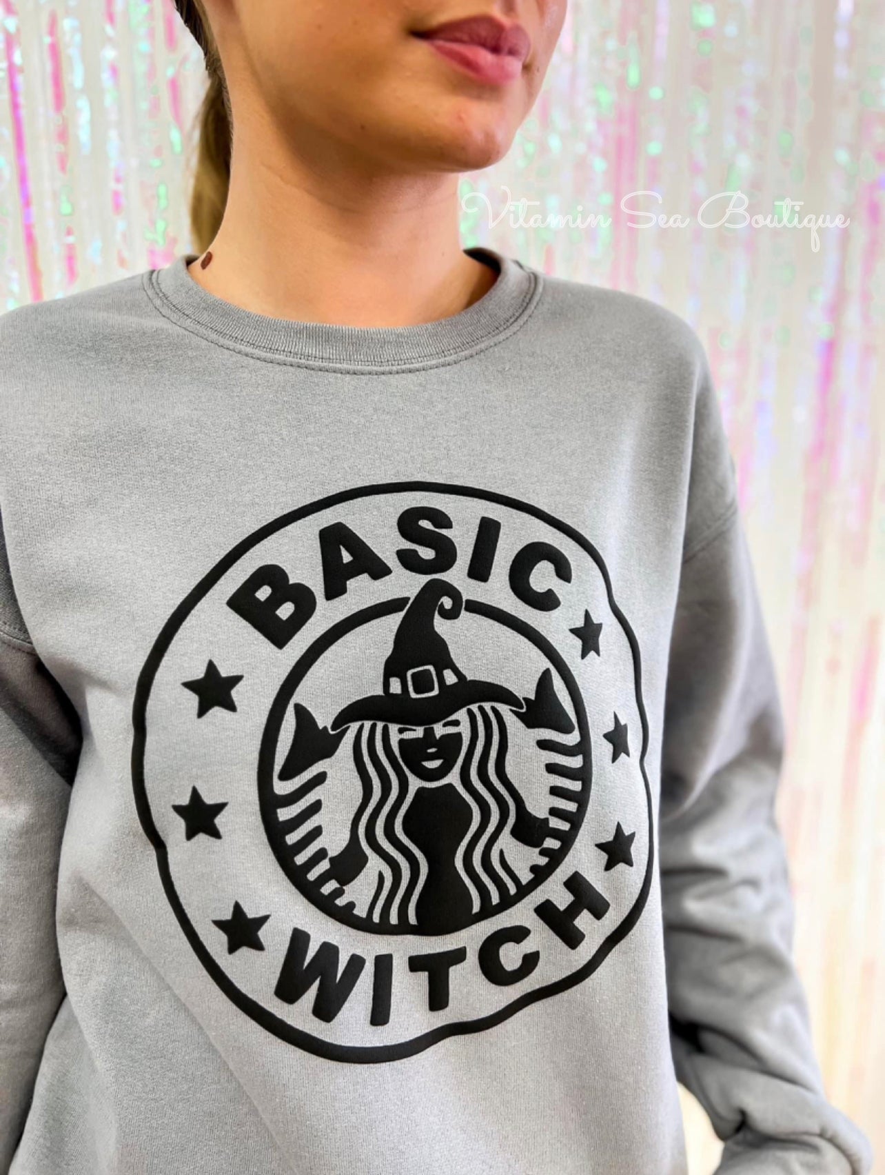 Basic Witch Puff Sweatshirt