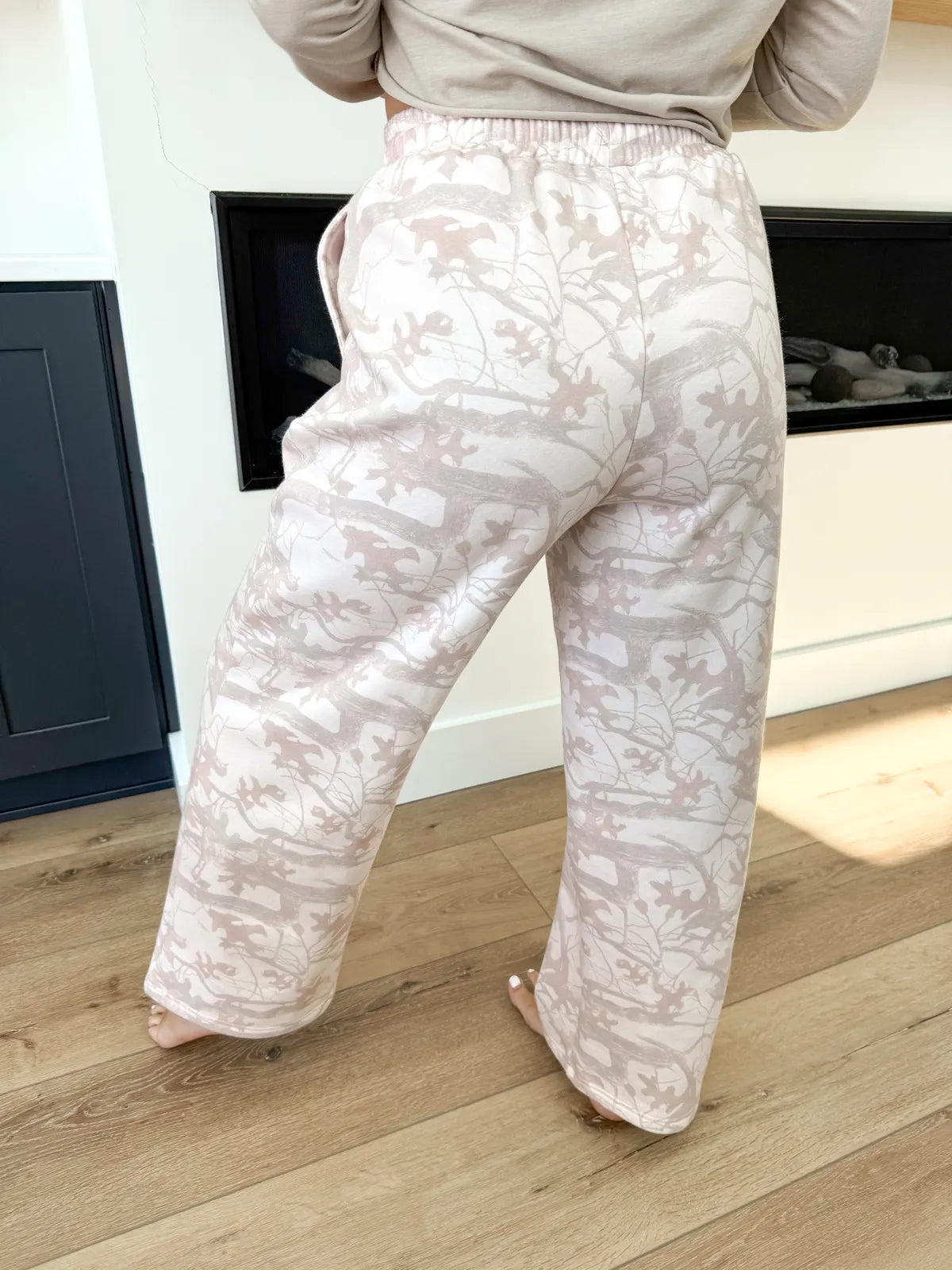Tan Birch Camo Sweatpants