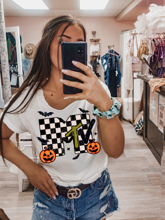 MTV Jack O Lantern Tee