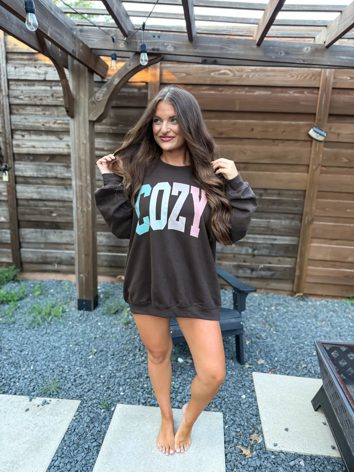Cozy Chocolate Crewneck