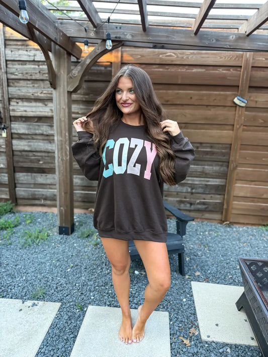 Cozy Chocolate Crewneck