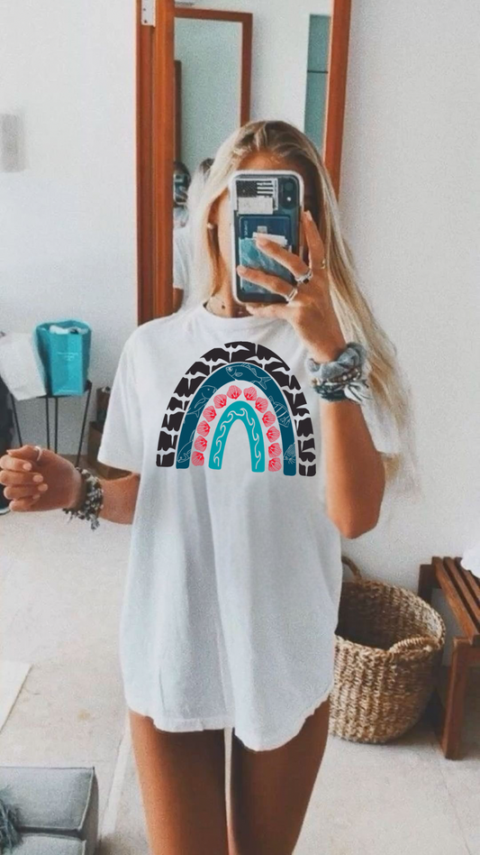 Ocean Rainbow Tee