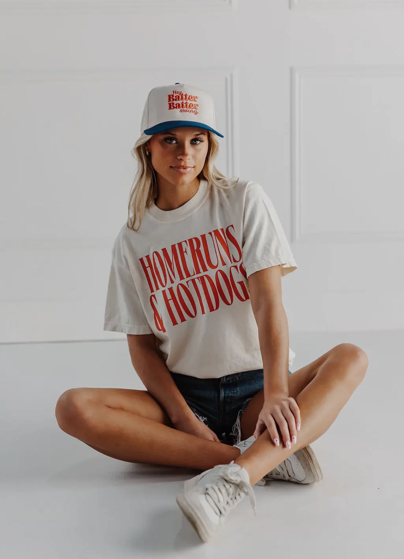Homeruns & Hot Dogs Tee