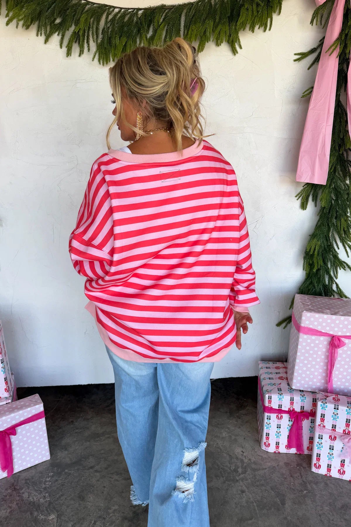 Jolly & Merry Oversized Pullover