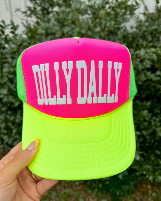 Dilly Dally Neon Hat
