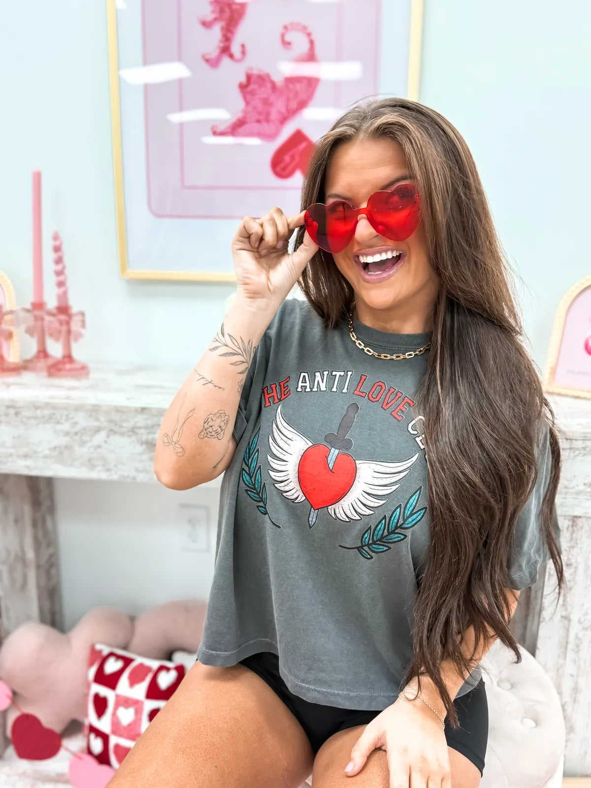 Anti Love Club Boxy Tee