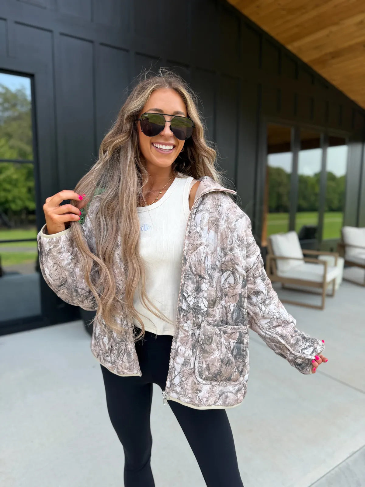 PREORDER Dark Camo Cozy Cloud Jacket