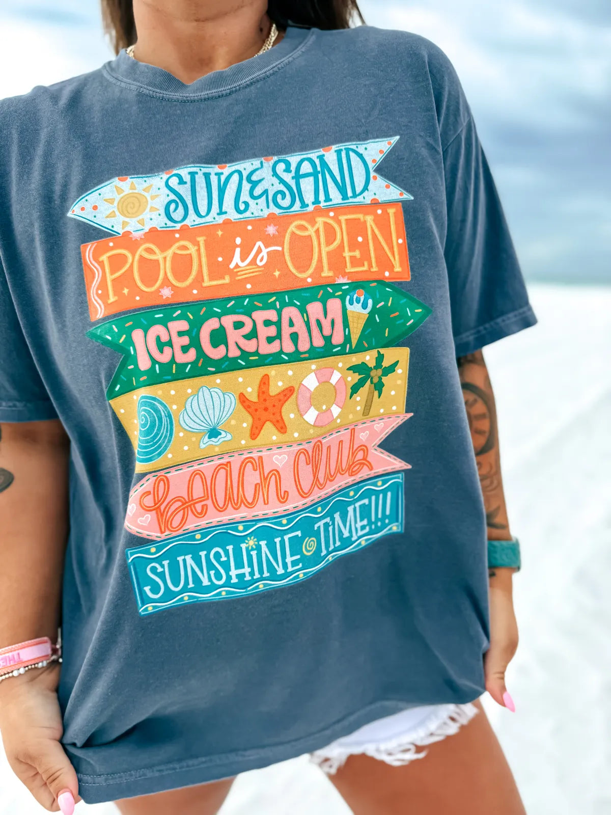 Beach Signs Tee