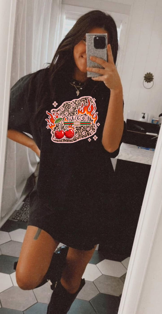 Preppy Cherries Tee