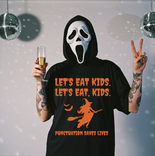 Punctuation Saves Lives Halloween Tee/Sweatshirt