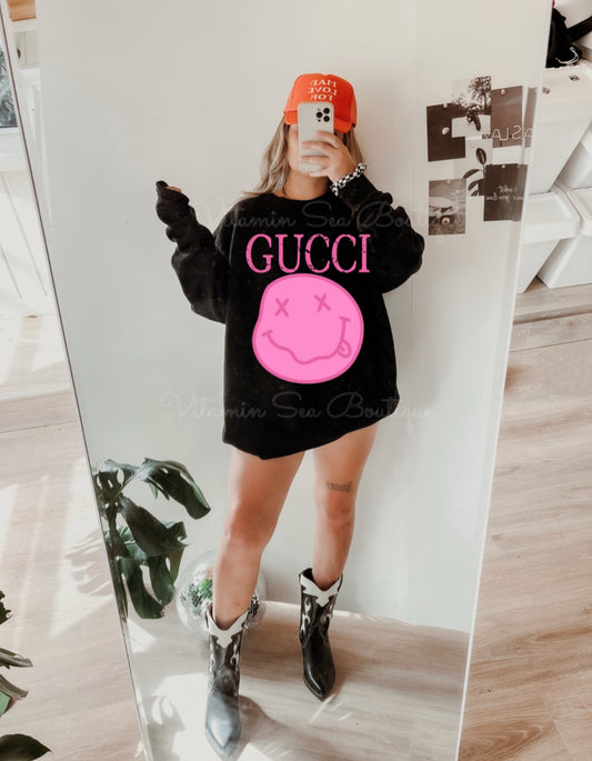 Vintage Smiley Sweatshirt