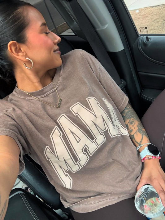 Mama Espresso Puff Tee