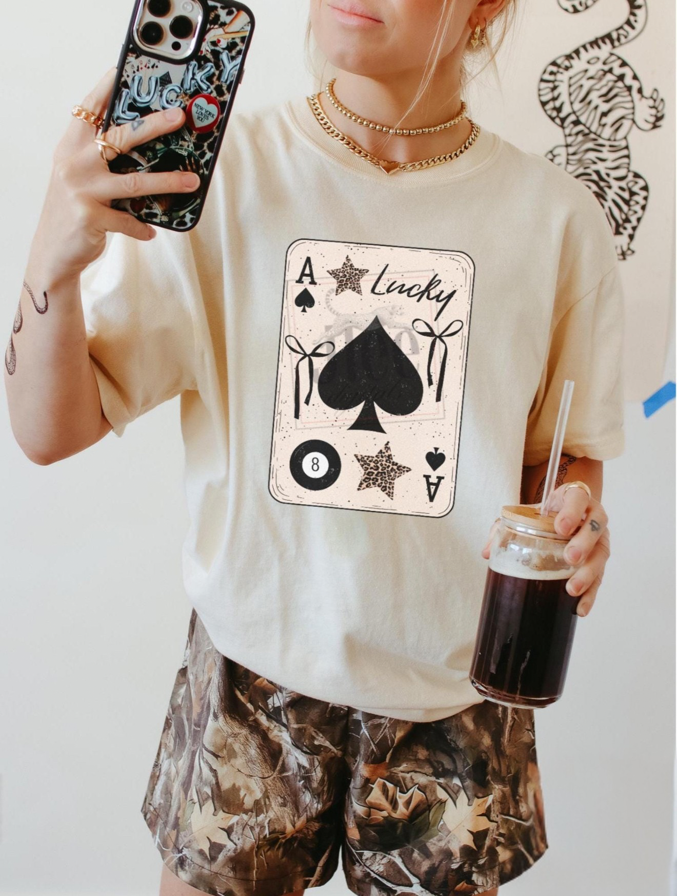Ace of Spades Lucky Tee