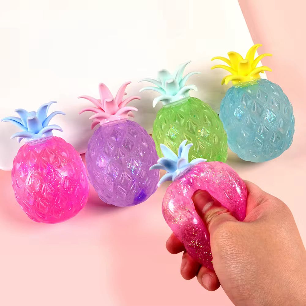 Glitter Gel Pineapple Squishy