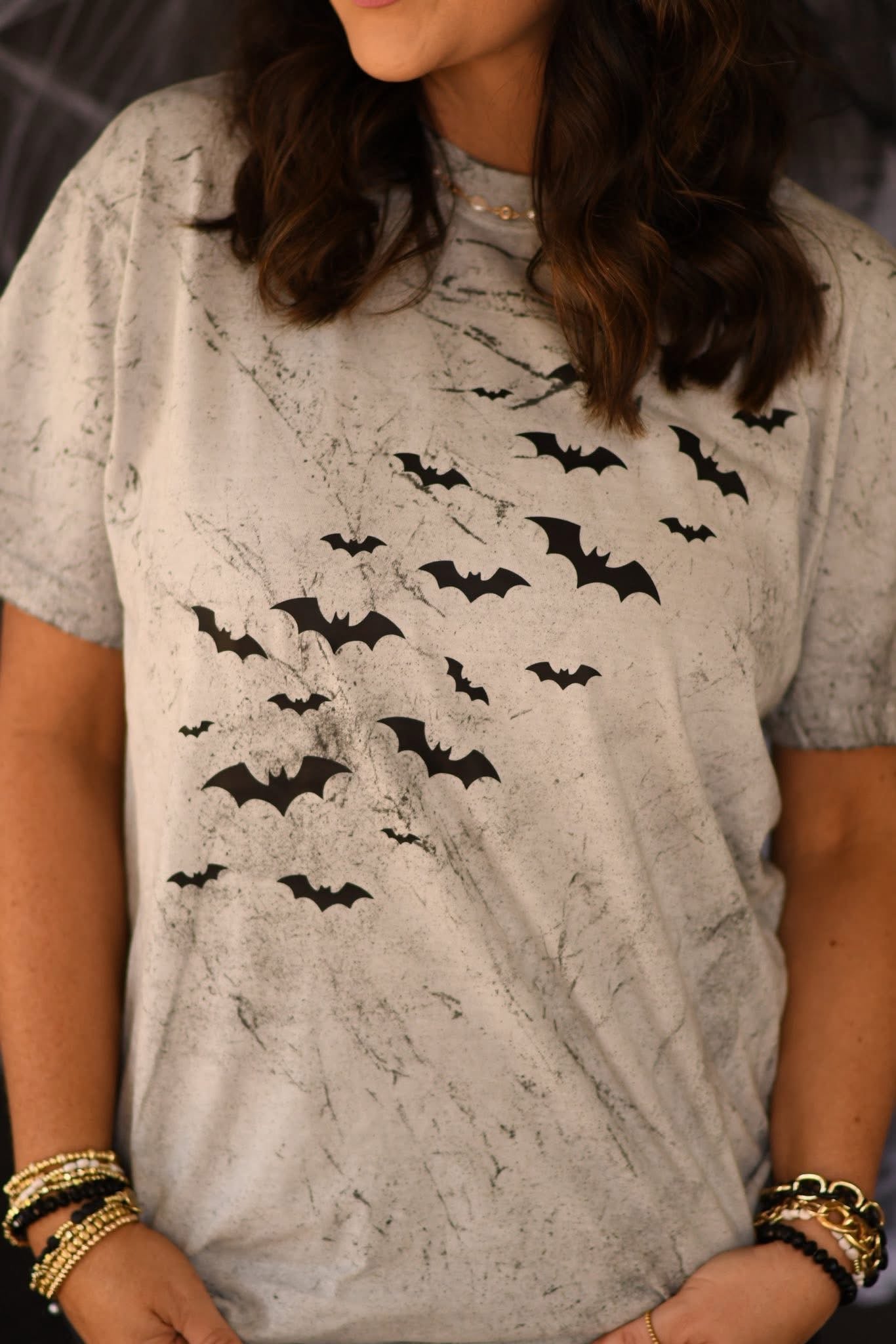 Smokey Gray Bats Tee