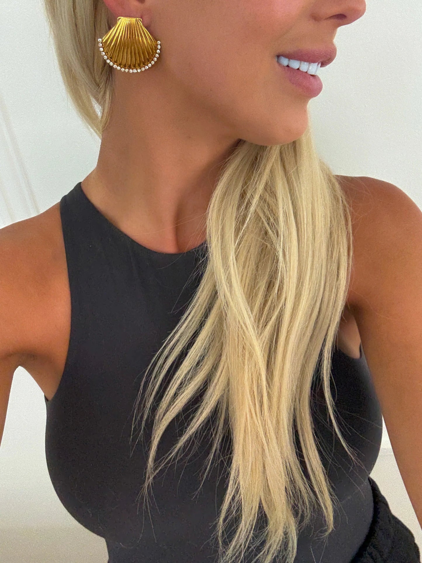 Luxe Seashell Earrings