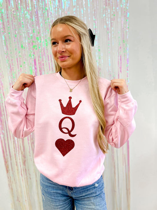 Queen of Hearts Sweatshirt