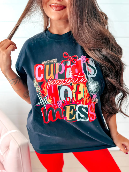 Cupid’s Hot Mess Tee