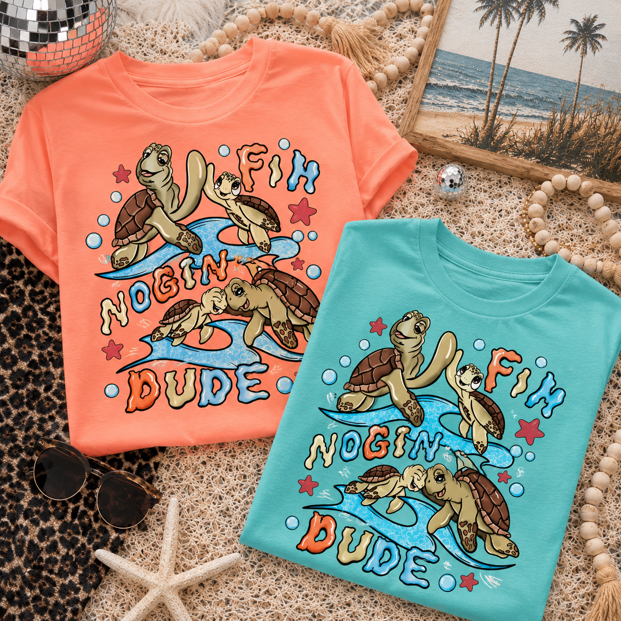 Fin Noggin Duuuuude Tee