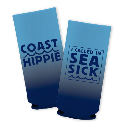 Blue Ombré Sea Sick Koozie