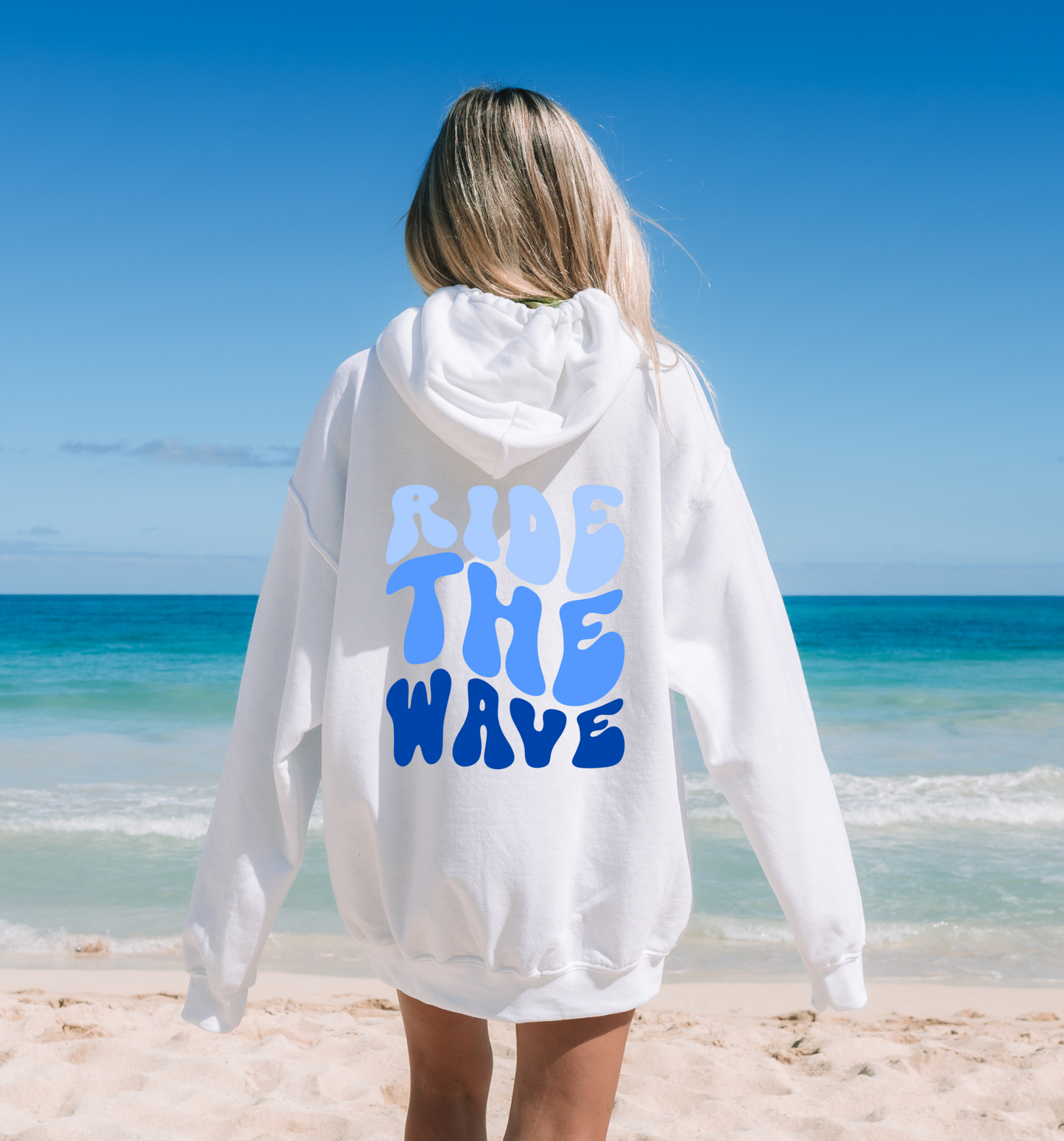 Ride the Wave Curved Tee/Sweatshirt/Hoodie